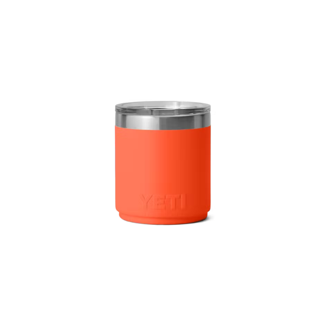 Yeti Rambler 10 Oz Papaya Stackable Lowball