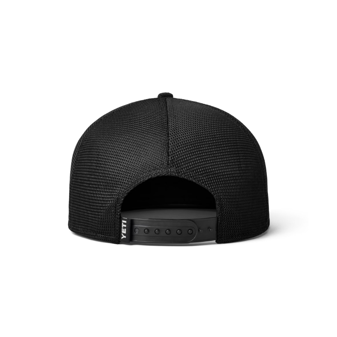 Yeti Men's Retro Flat Built For The Wild Black Cap