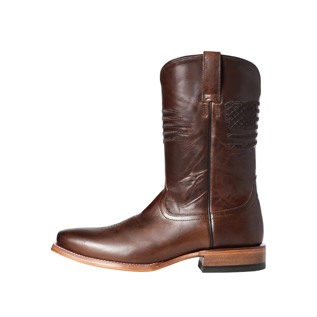 Ariat Men's Circuit Patroit Bar Top Brown Boots