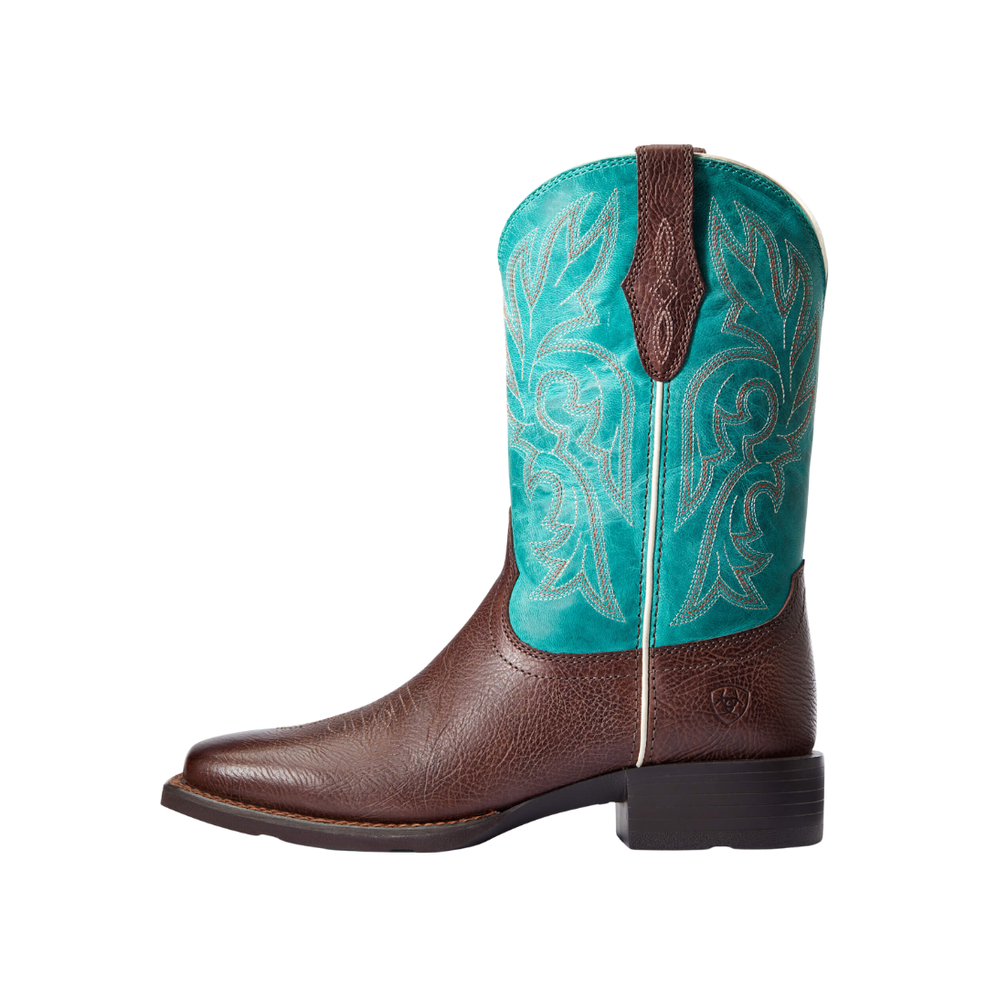Ariat Women's Cattle Drive Western Dark Turquoise Boots