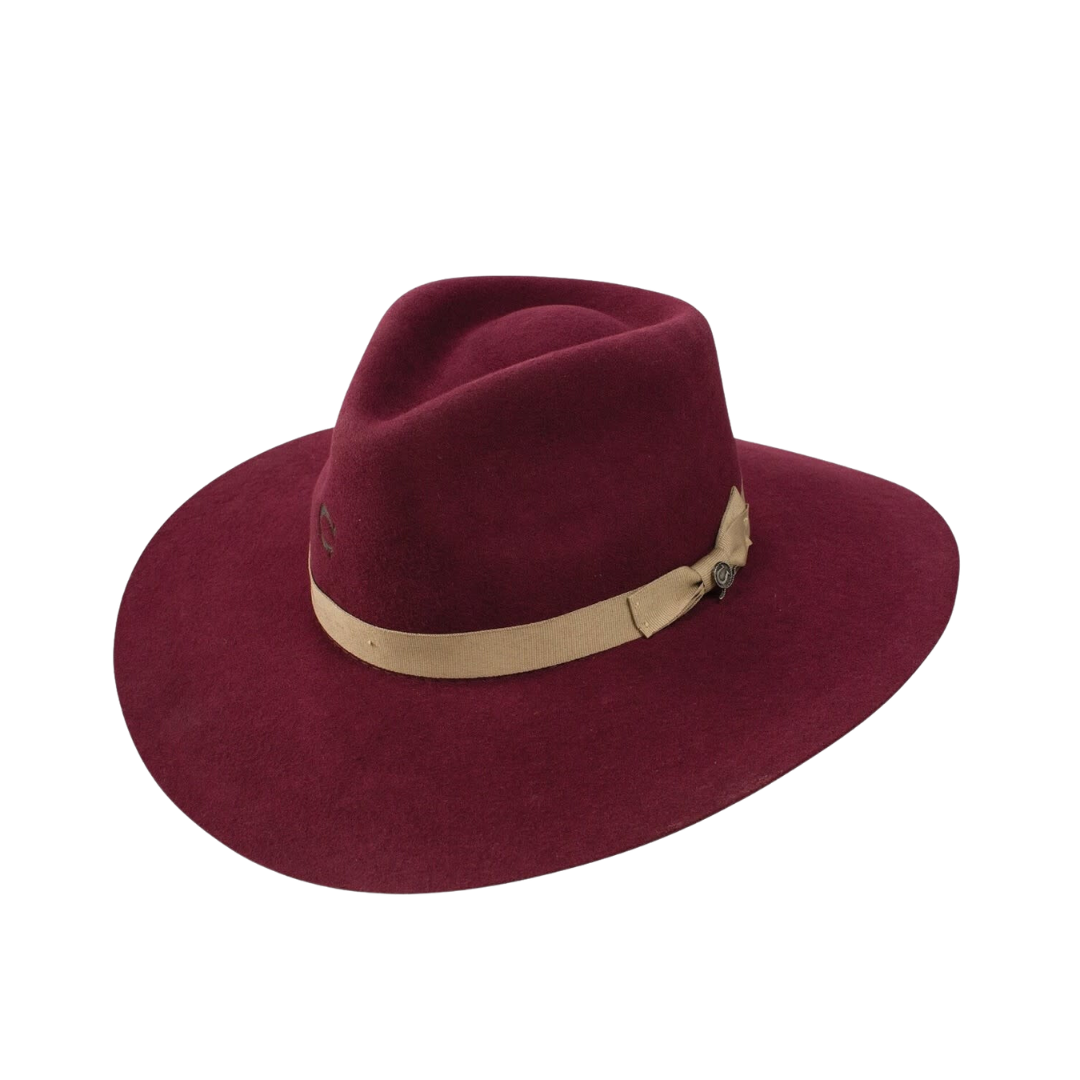 Charlie 1 Horse Women's Highway 82 Burgandy Hat