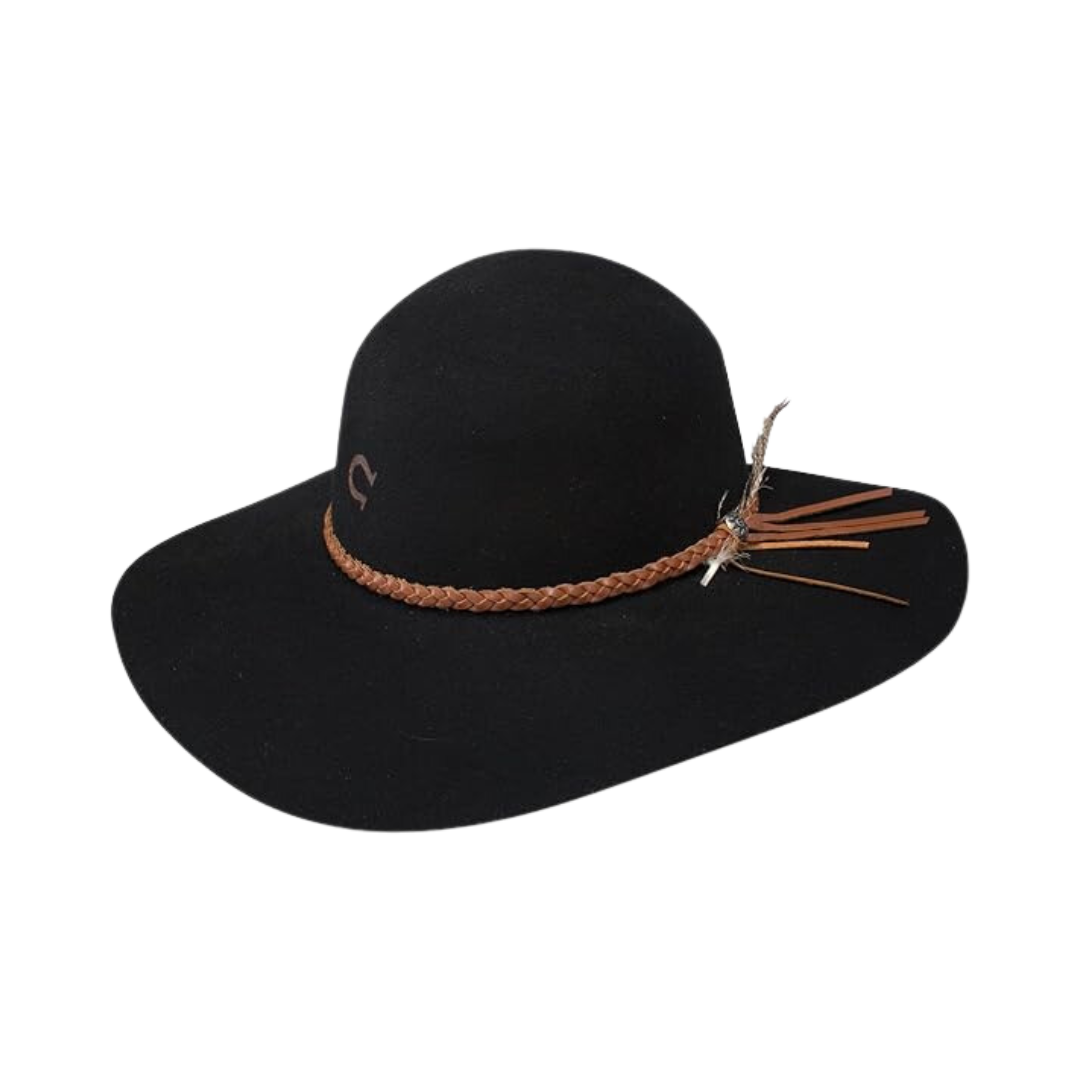 Charlie 1 Horse Wanderlust Wool Hat Black