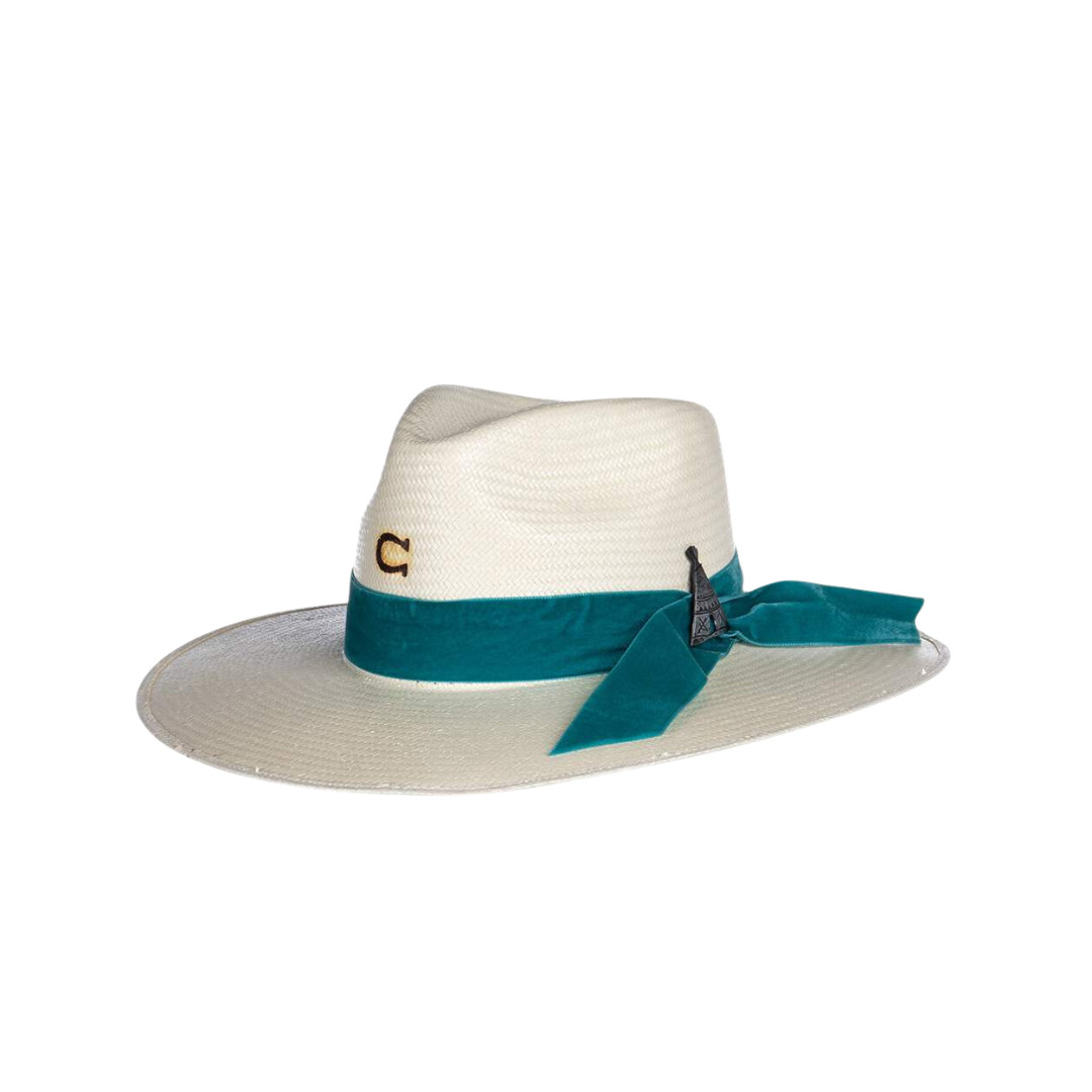 Charlie 1 Horse Women's Old Apache Straw Fashion White Hat