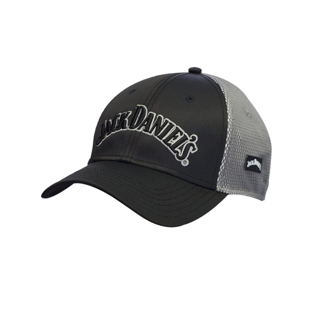 The Boot Jack Jack Daniel s Black Grey Mesh Cap