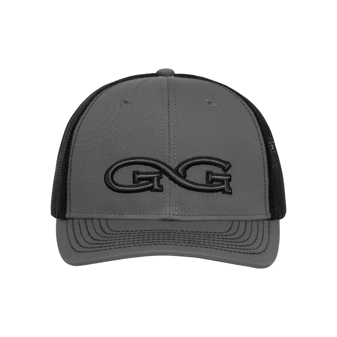Gameguard Men's Gunmetal Grey Mesh Black Cap