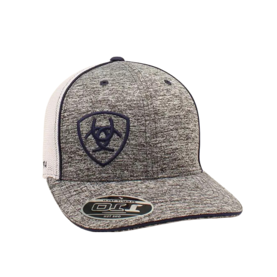 Ariat 110 Flex Fit Grey Mesh Cap