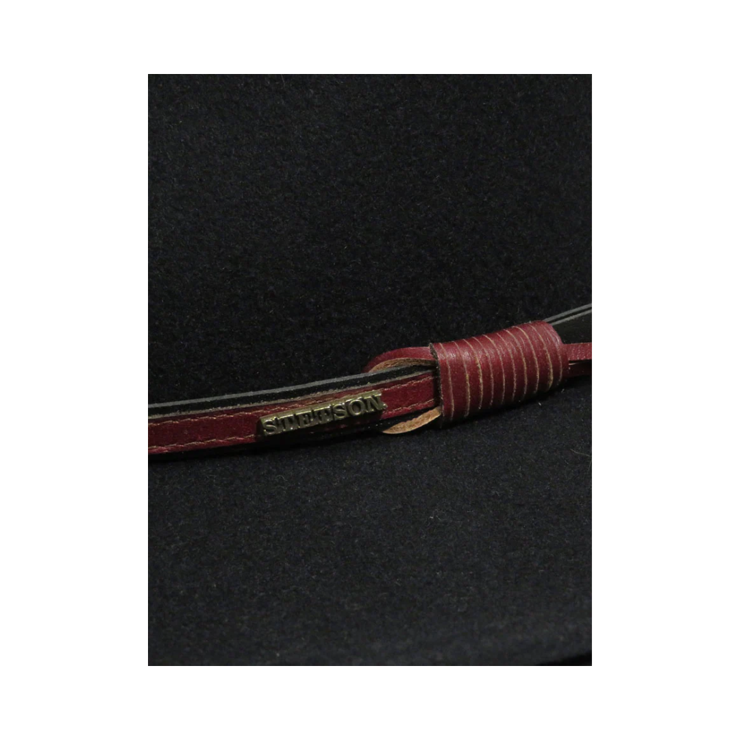 Stetson Hats Bozeman Black Wool Felt Hat