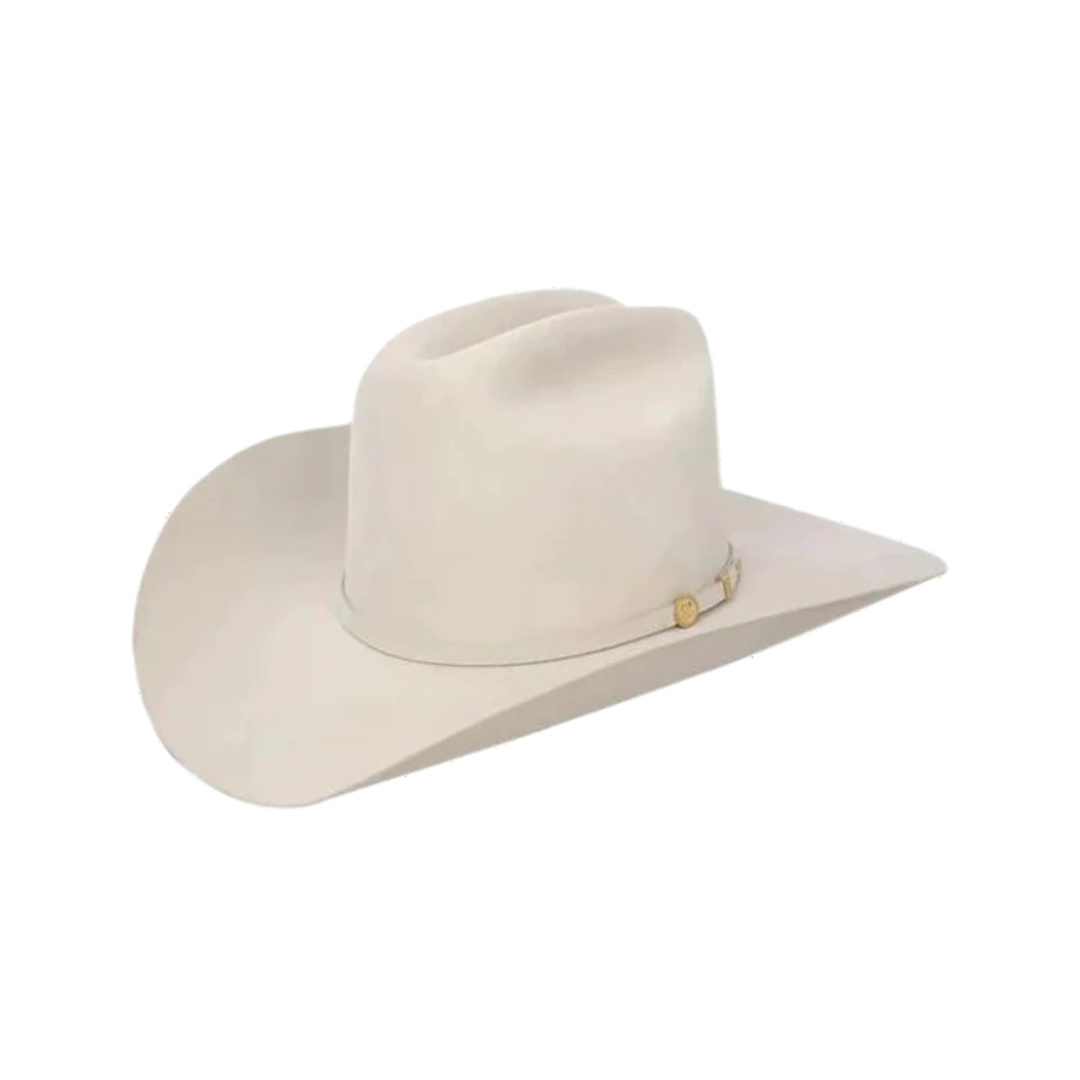 Stetson Hats 100x El Presidente White Fur Felt Hat