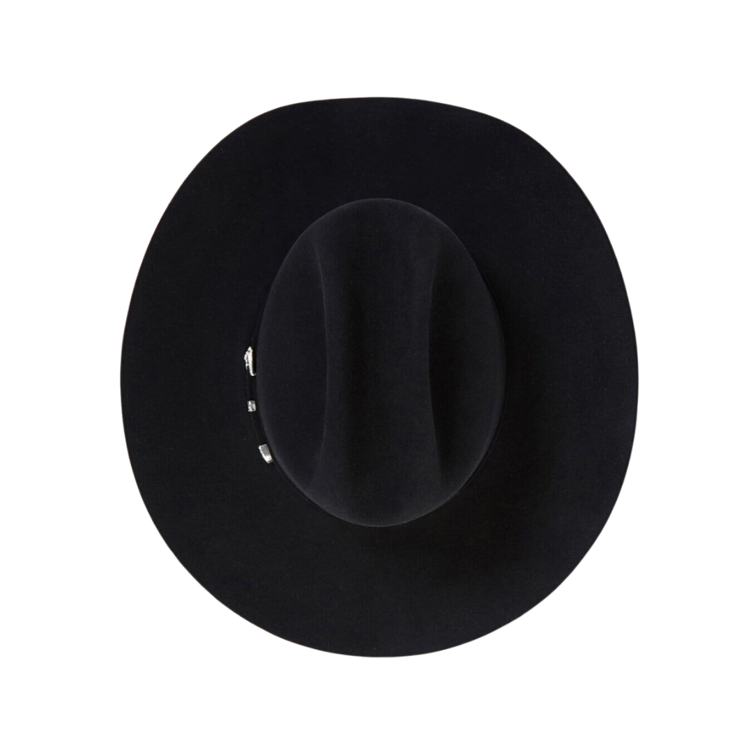 Stetson Hats 10x Shasta Black Fur Felt Hat