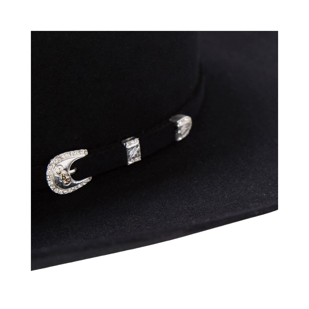 Stetson Hats 10x Shasta Black Fur Felt Hat