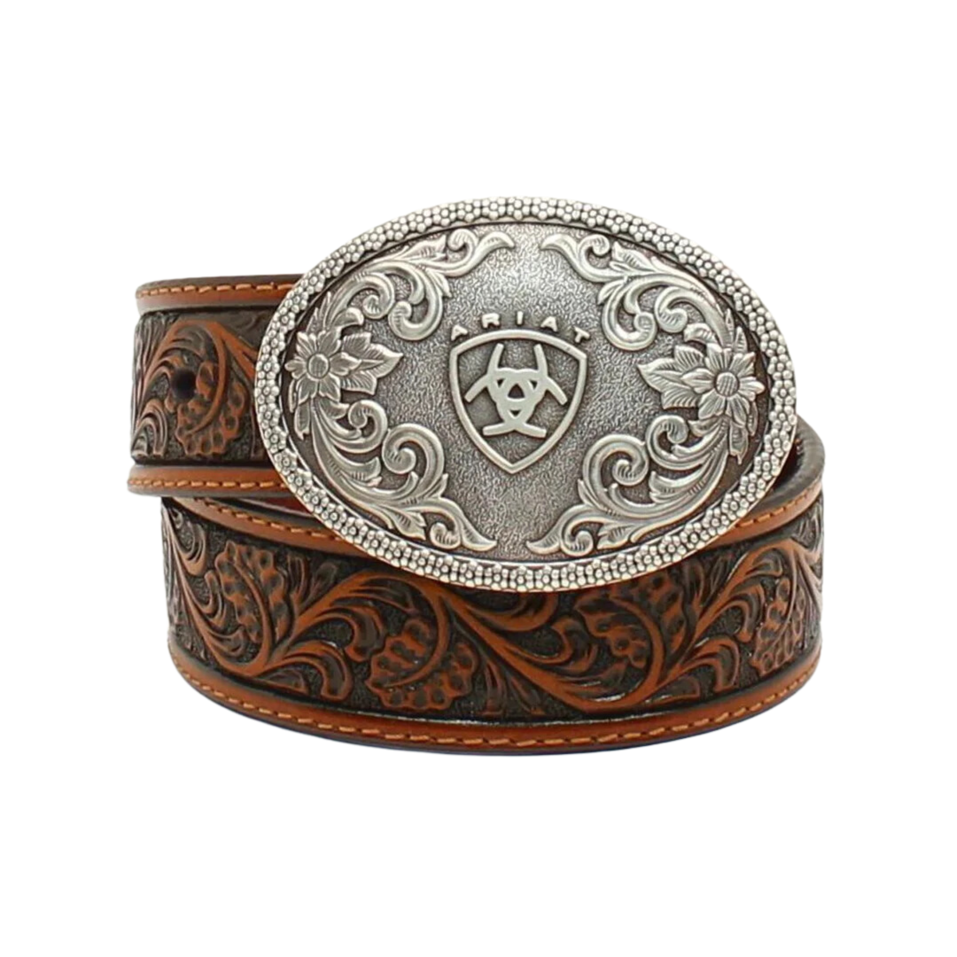 Ariat Western Brown Boys Belt