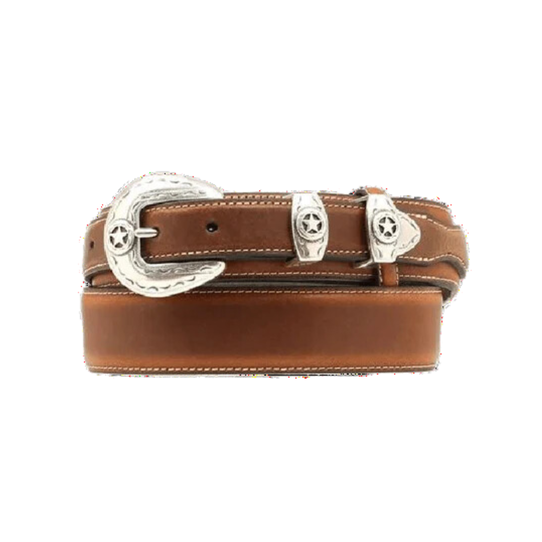 Nocona Men's Ranger Star Brown Belt