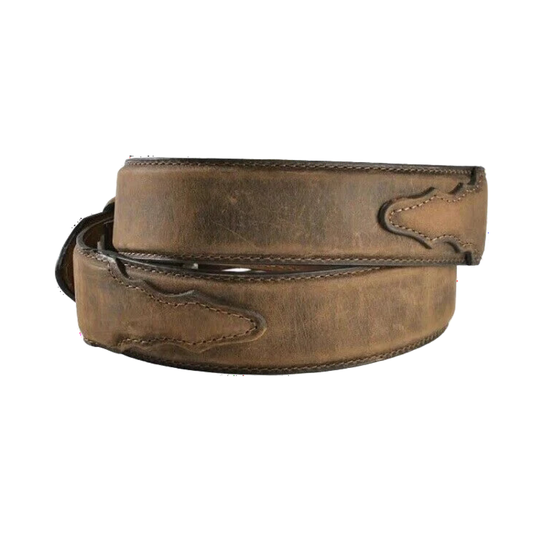 Nocona Men's Leather Distressed Brown Belt