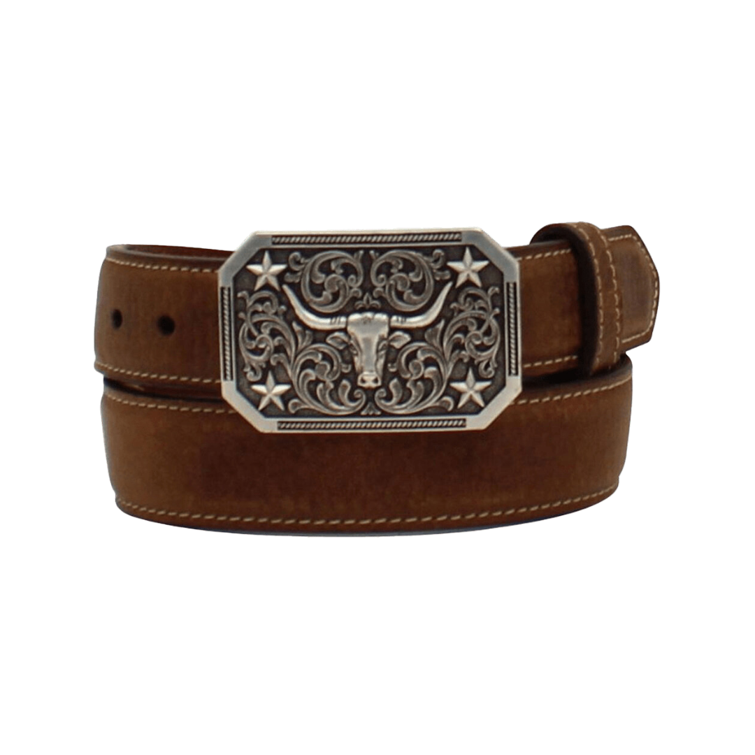 Ariat Youth Longhorn Buckle Belt