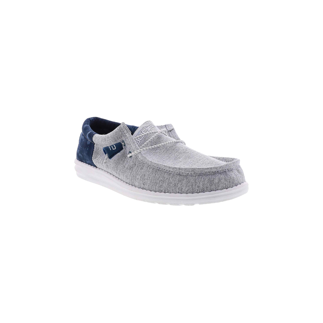 Hey Dude Men's Wally Sox Funk Indigo Moc