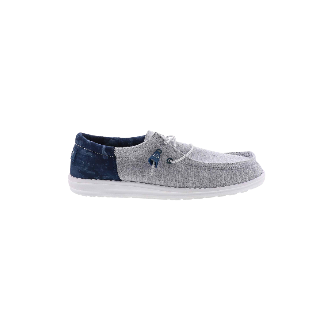 Hey Dude Men's Wally Sox Funk Indigo Moc
