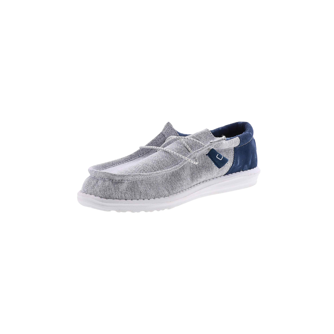 Hey Dude Men's Wally Sox Funk Indigo Moc