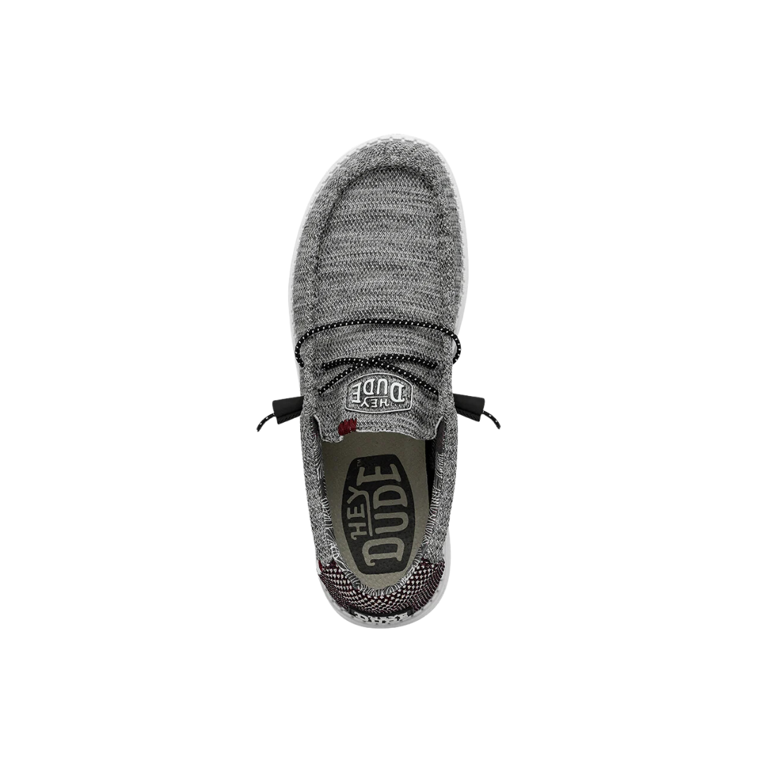 Hey Dude Men's Wally Sox Grey Shoes