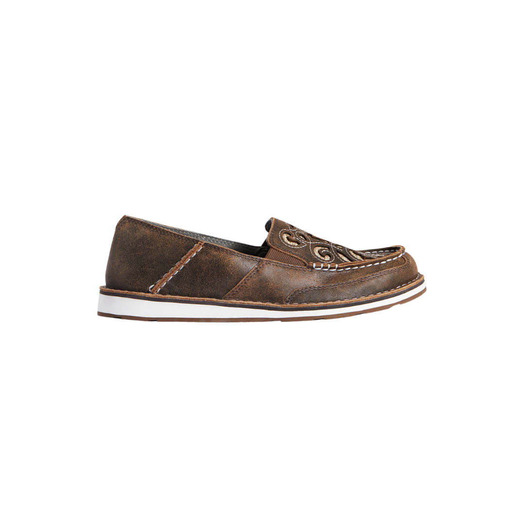 Ariat Women's Cruiser Glitter Antique Brown Shoes