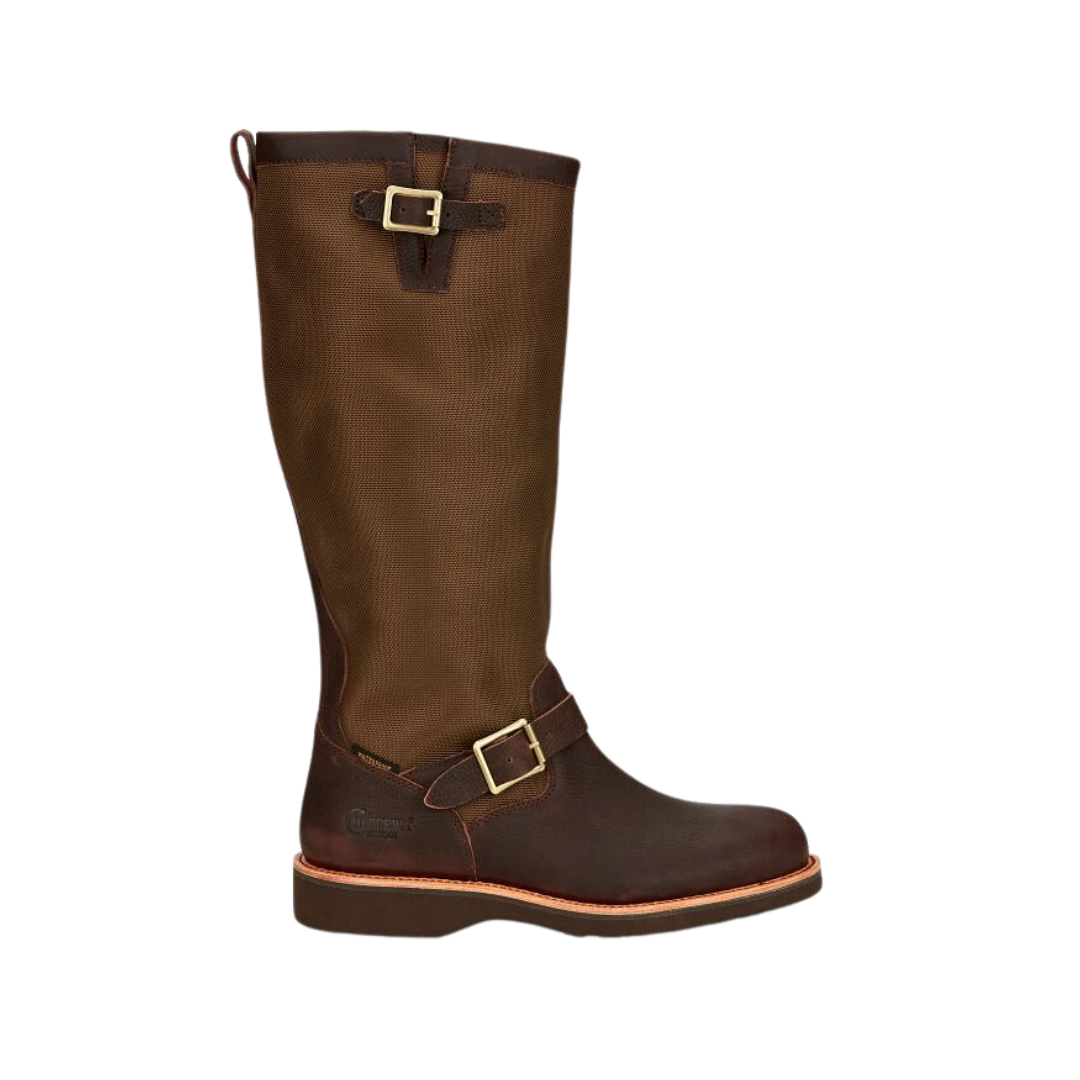 Chippewa Men's 17" Waterproof Snake Brown Boots