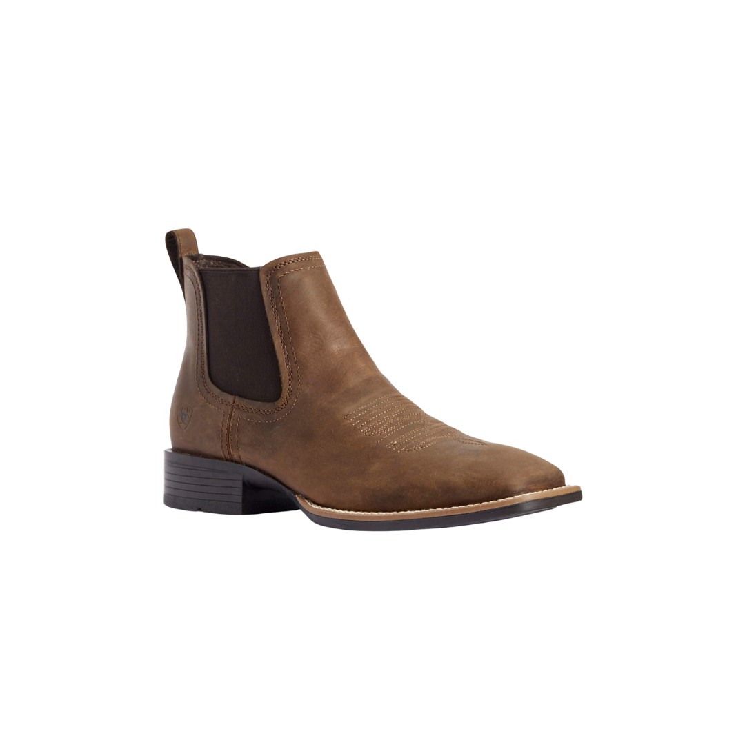 Ariat Men's Booker Ultra Western Distressed Tan Boots