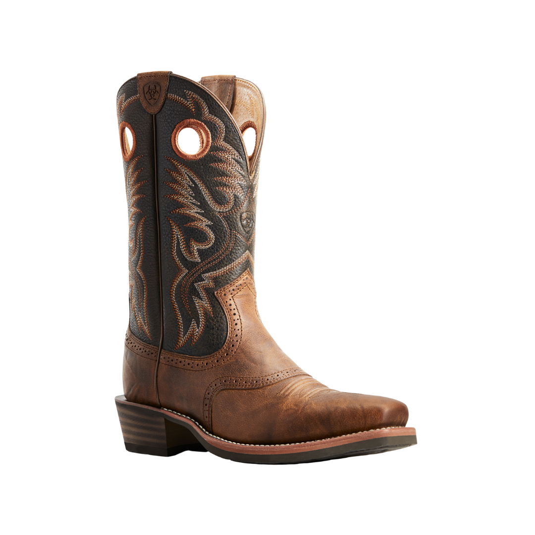 Ariat Men s Heritage Roughstock Cowboy Brown Boots
