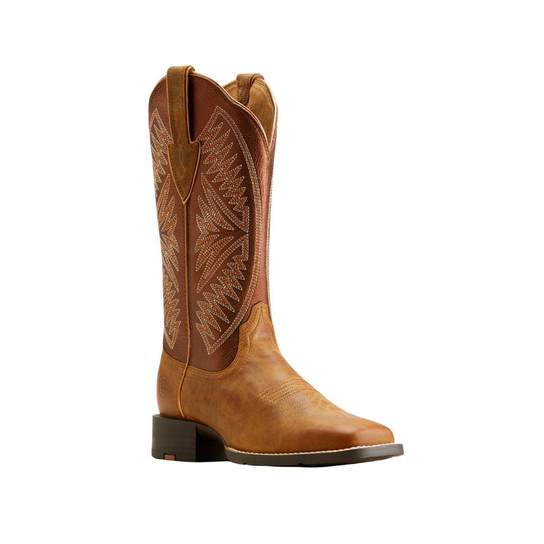 Ariat Women's Round Up Ruidoso Burnished Chesnut Boots