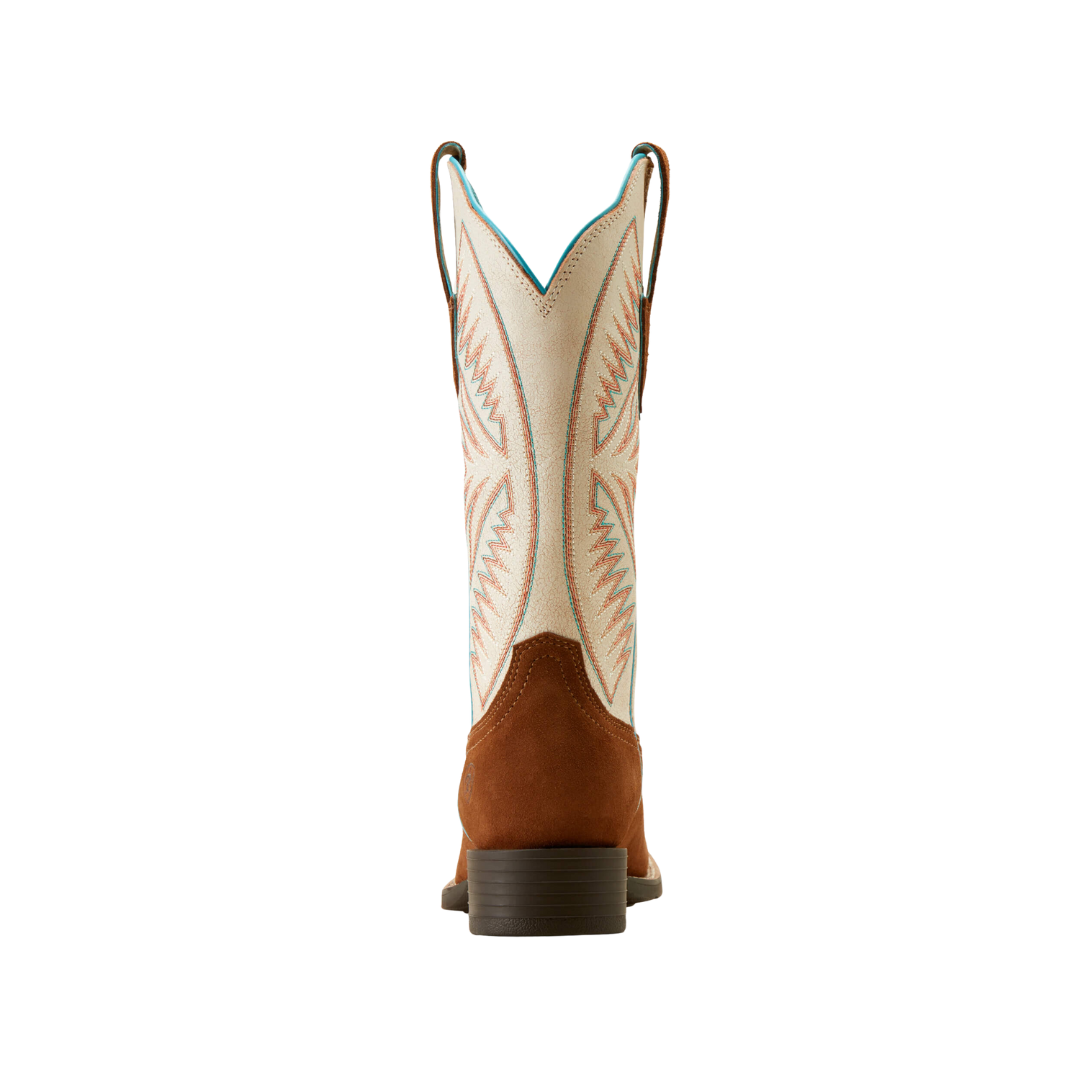 Ariat Women's Round Up Ruidoso Matter Pearl Suede Boots