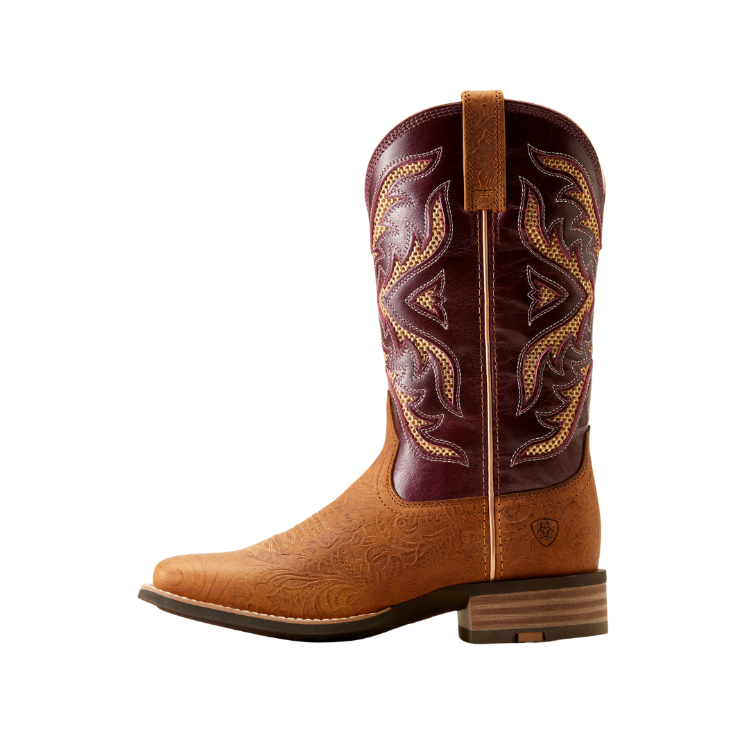 Ariat Men's San Angelo Venttek 360 Aged Merlot Boots