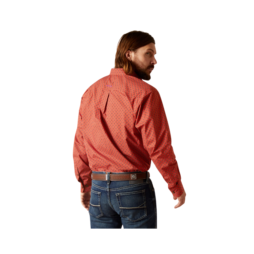 Ariat Men's Samson Classic Fit Terra Rouge Shirt
