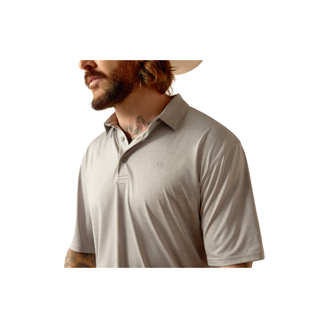 Ariat Men's Charger 2.0 Silver Lining Polo Shirt