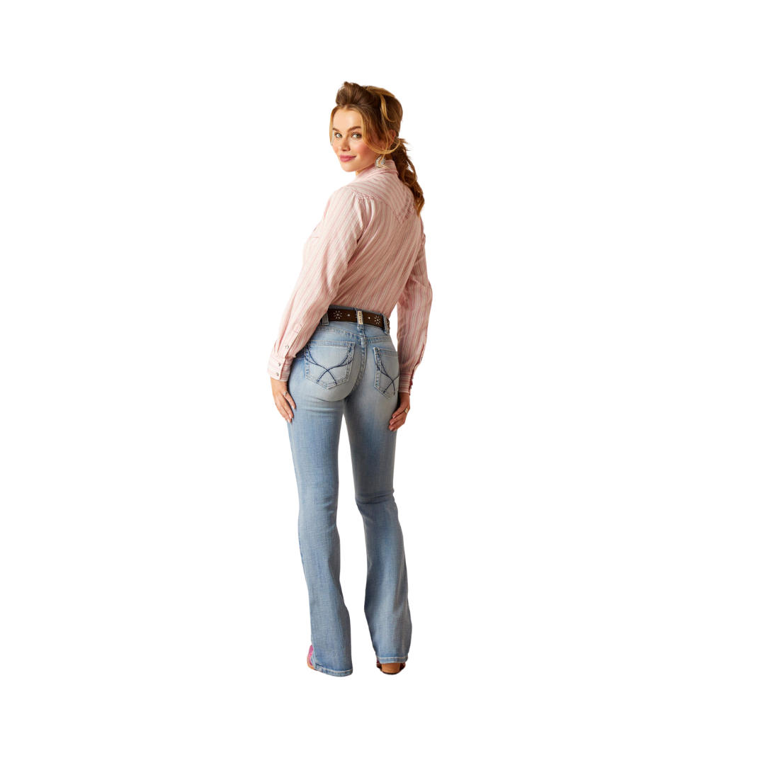 Ariat Women's Mid Rise Hope Boot Cut Nebraska Jeans