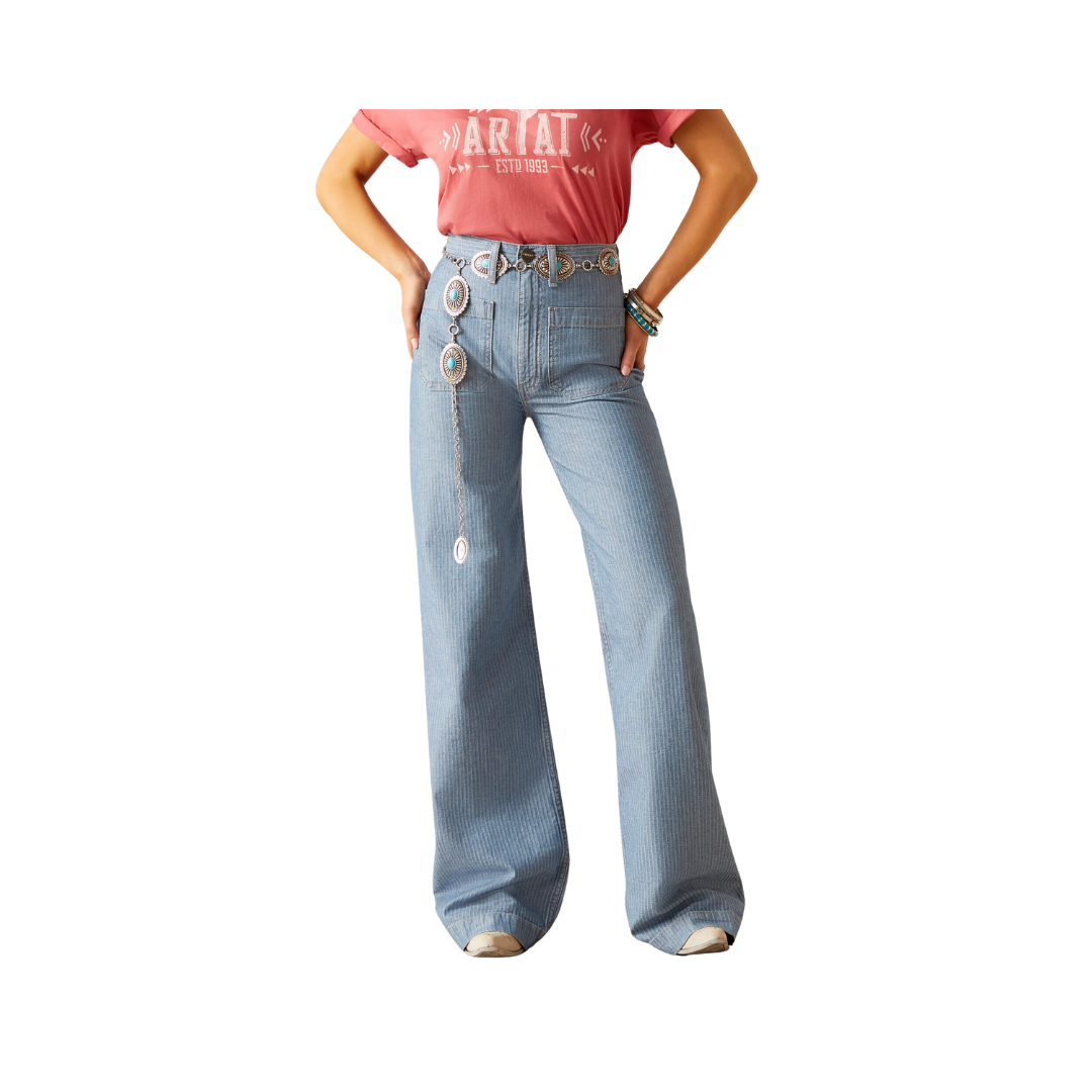 Ariat Women's High Rise Jazmine Wide Idaho Jeans