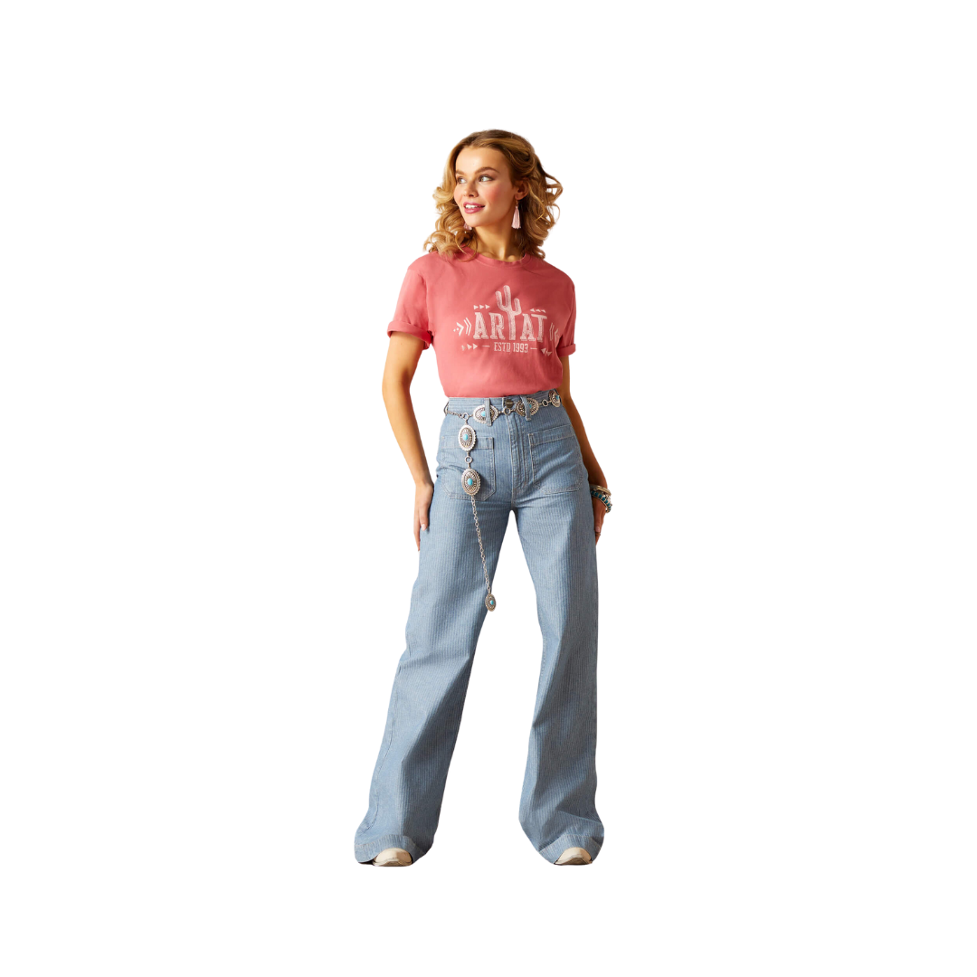 Ariat Women's High Rise Jazmine Wide Idaho Jeans