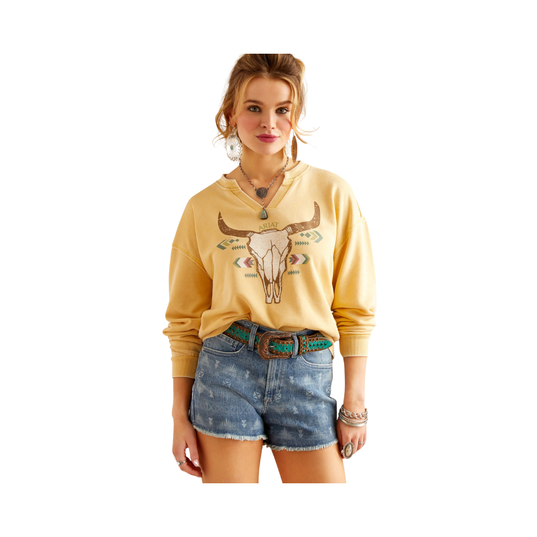 Ariat Women's Bandana Sweatshirt Jojoba Shirt