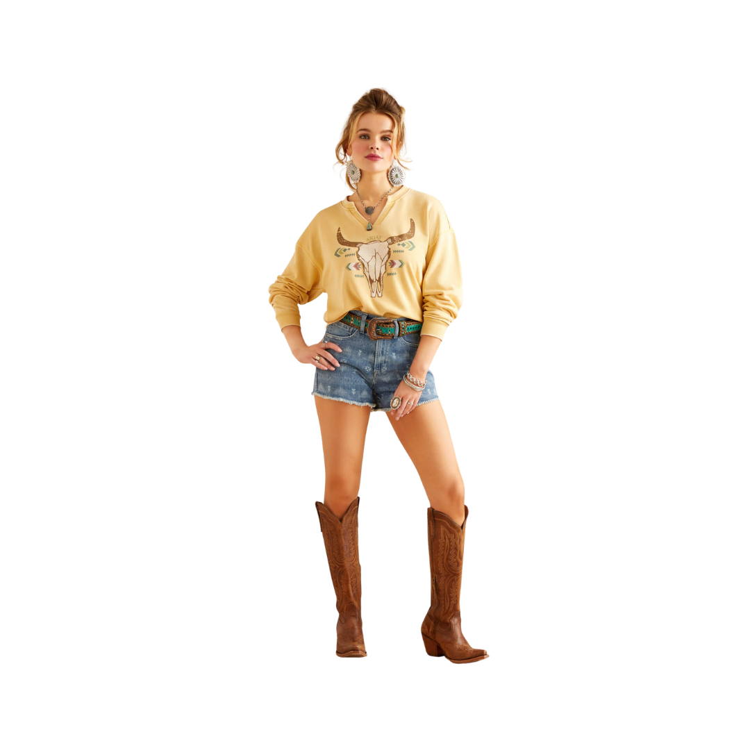 Ariat Women's Bandana Sweatshirt Jojoba Shirt