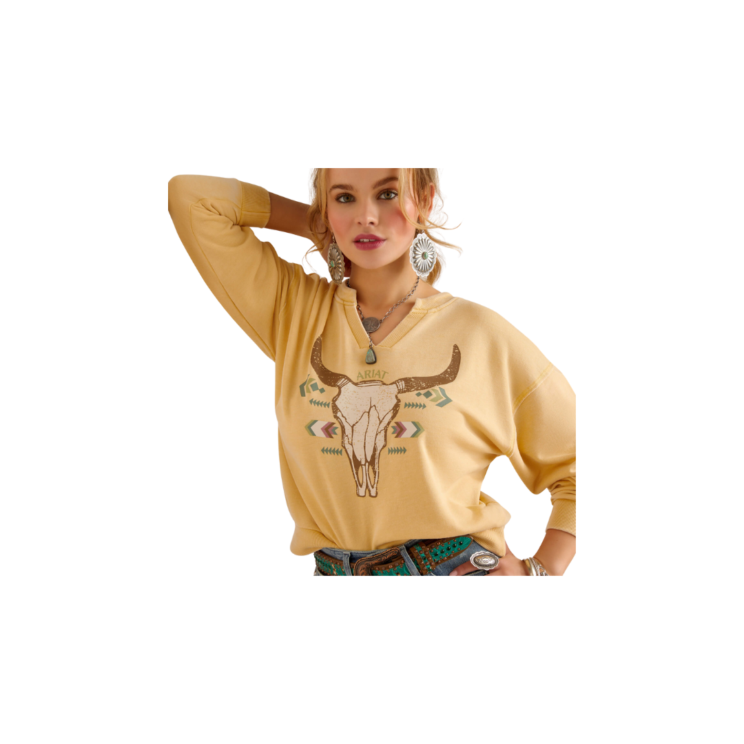 Ariat Women's Bandana Sweatshirt Jojoba Shirt