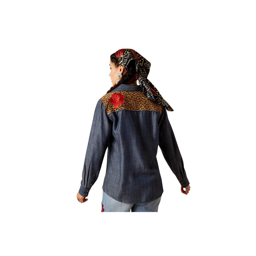 Ariat Women's Layla Rose Rodeo Quincy Chambray Shirt