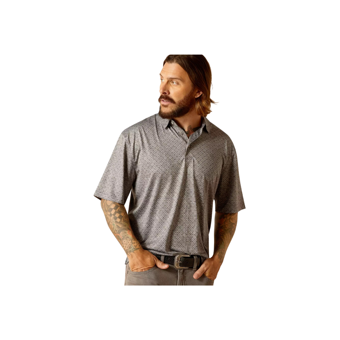 Ariat Men's Charger 2.0 Printed Polo Shirt