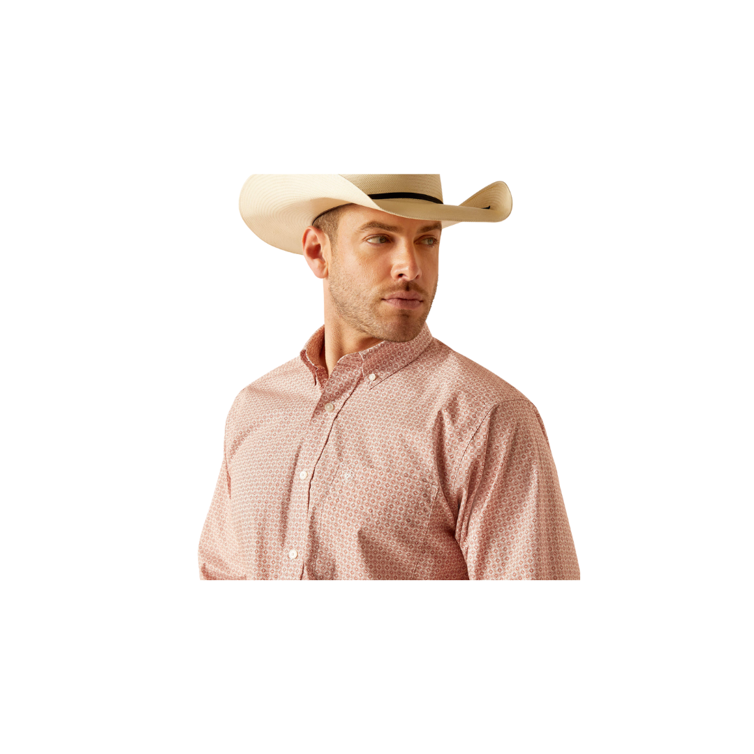 Ariat Men's Derrick Classic Fit Ginger Nut Shirt