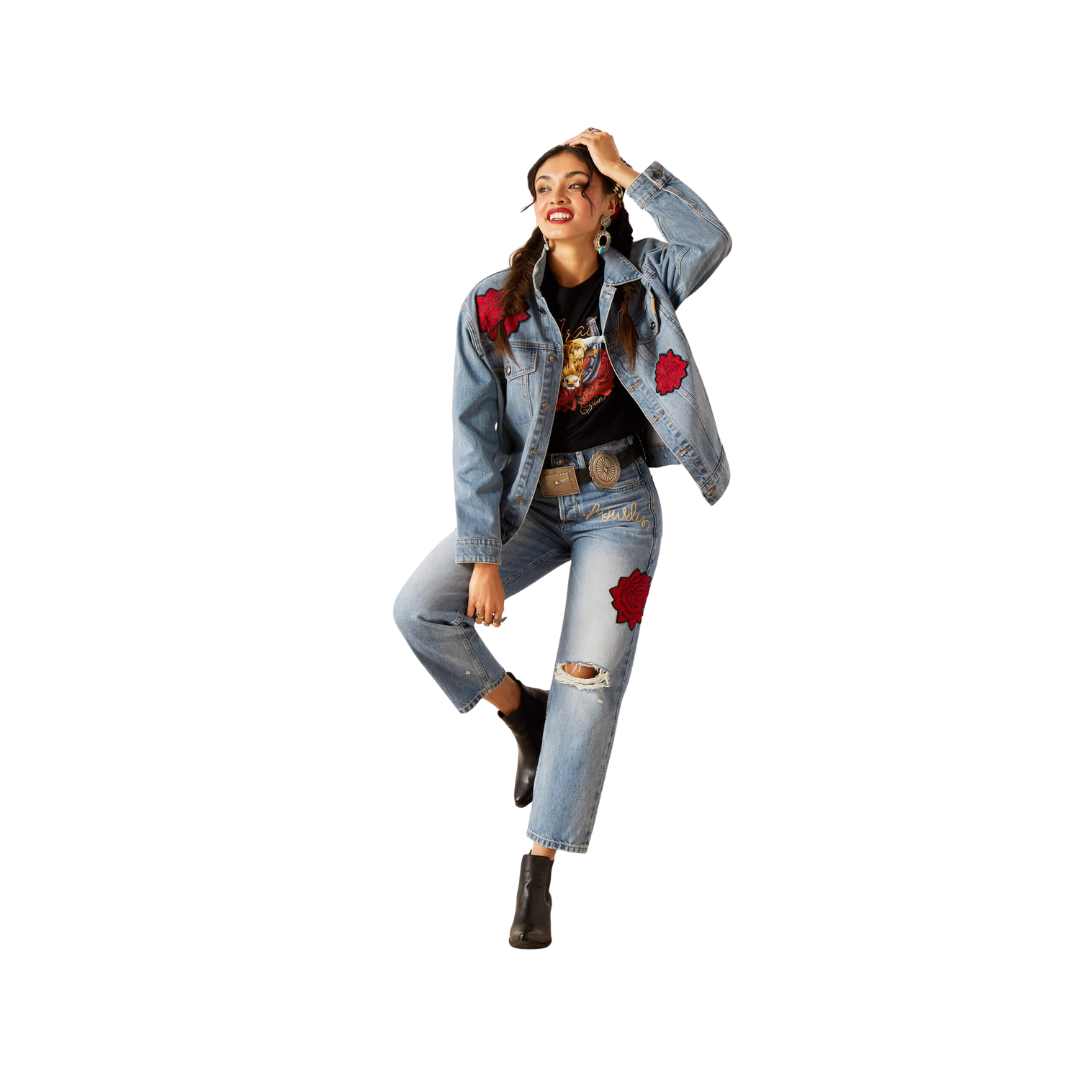 Ariat Women's Rodeo Quincy Trucker Anaheim Jacket