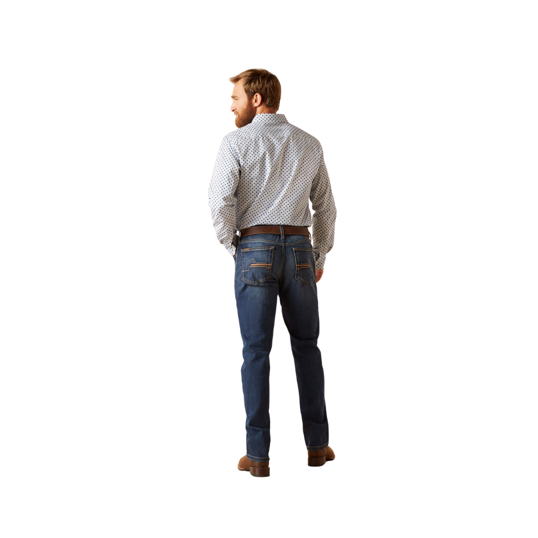 Ariat Men's M8 Modern Stretch Art Slim Denali Jeans
