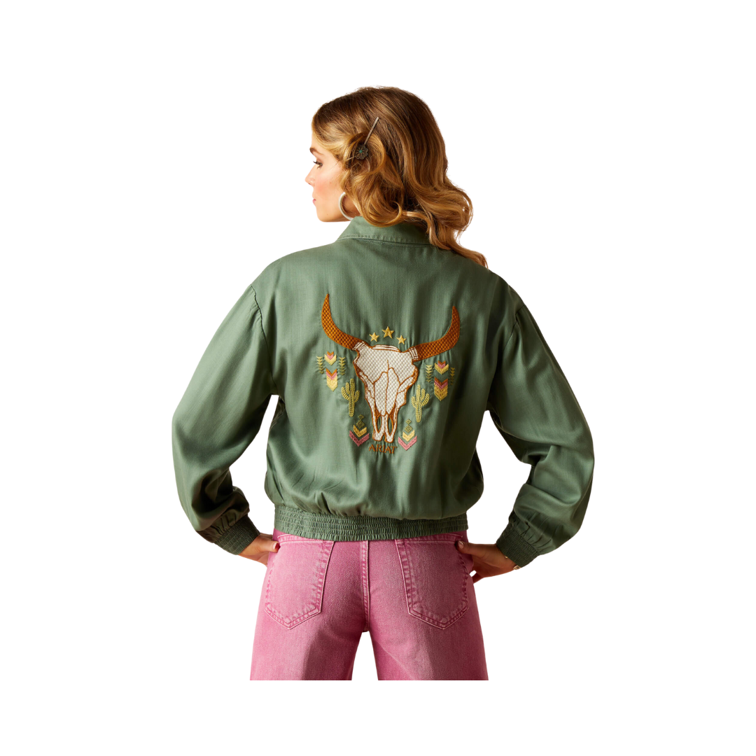 Ariat Women's Edgerton Duck Green Jacket