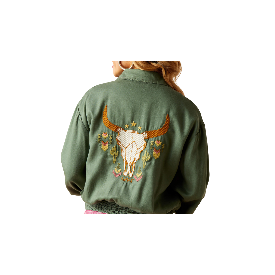 Ariat Women's Edgerton Duck Green Jacket