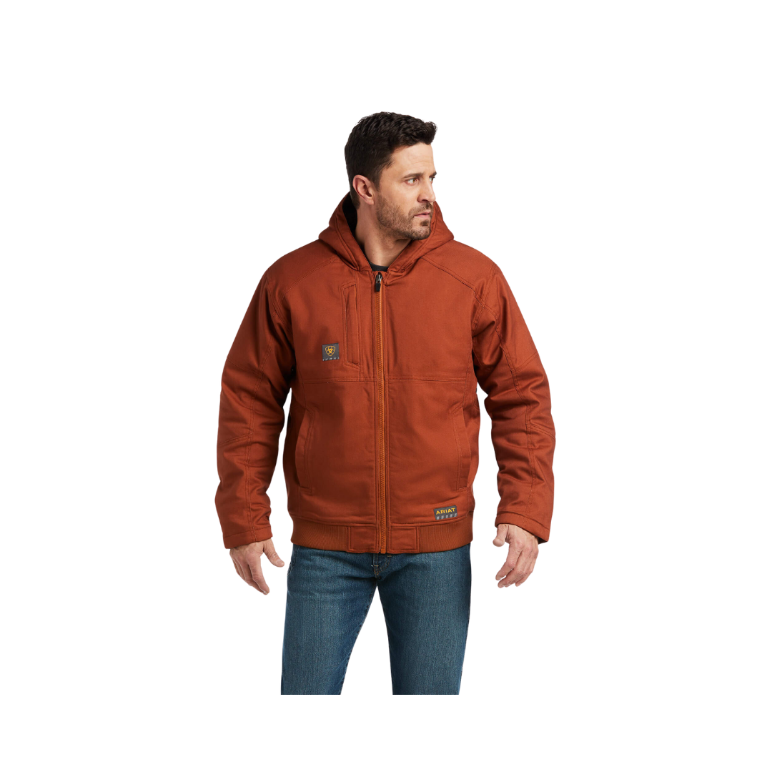 Ariat Men's Rebar DuraCanvas Copper Jacket
