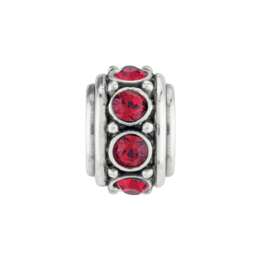 Brighton Women's Glam Spacer Ruby Red Bead