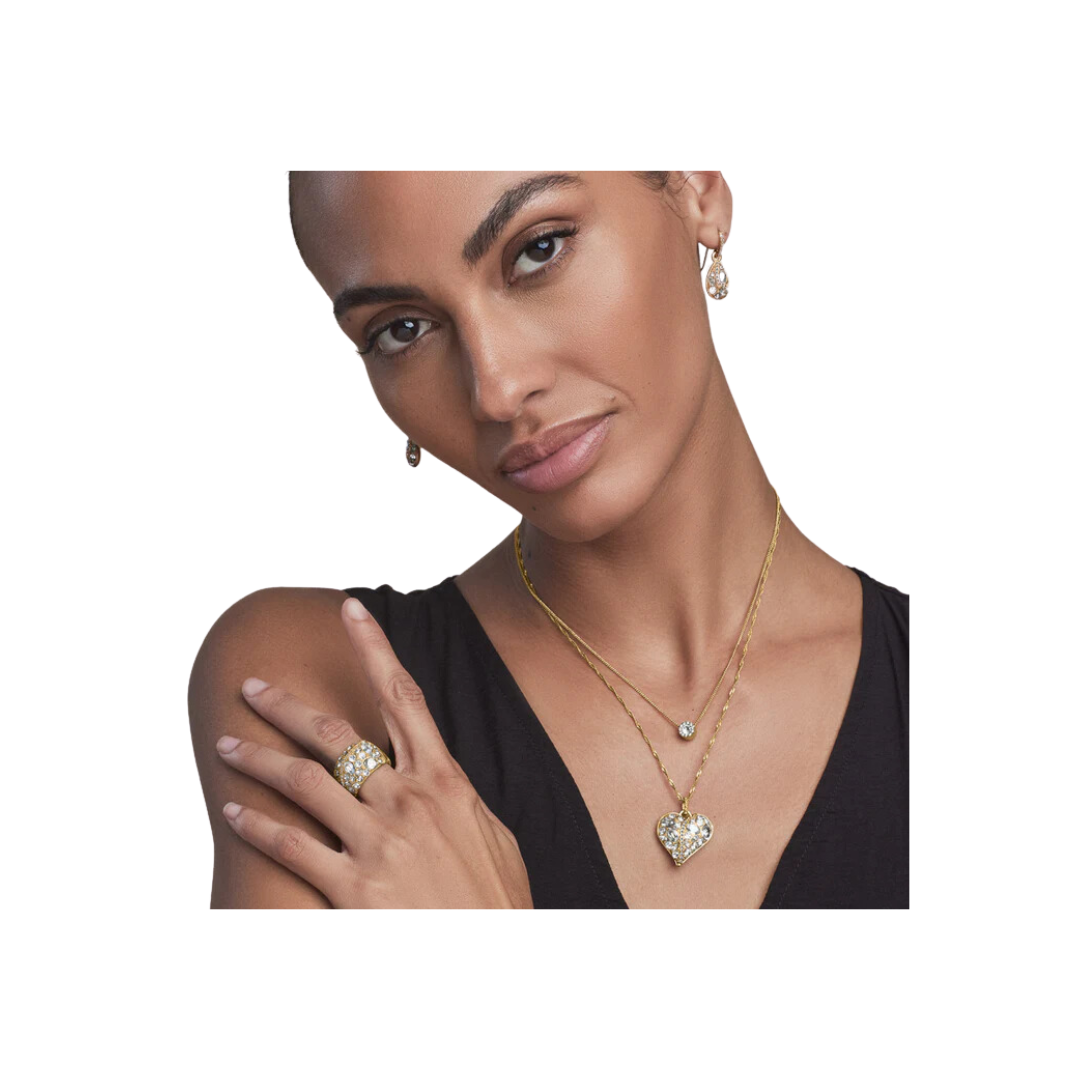 Brighton Women's Trust Your Journey Golden French Wire Gold Earrings