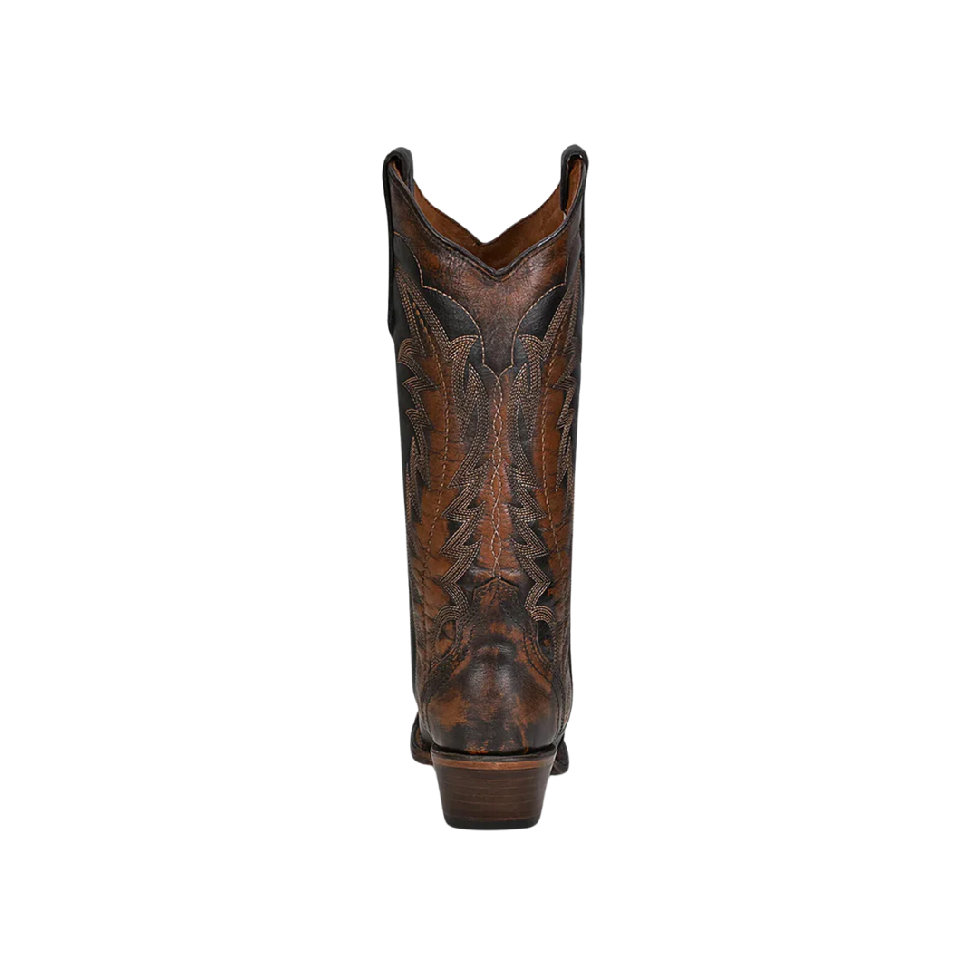 Corral Women's Brown Tan Embroidery Triad Boots