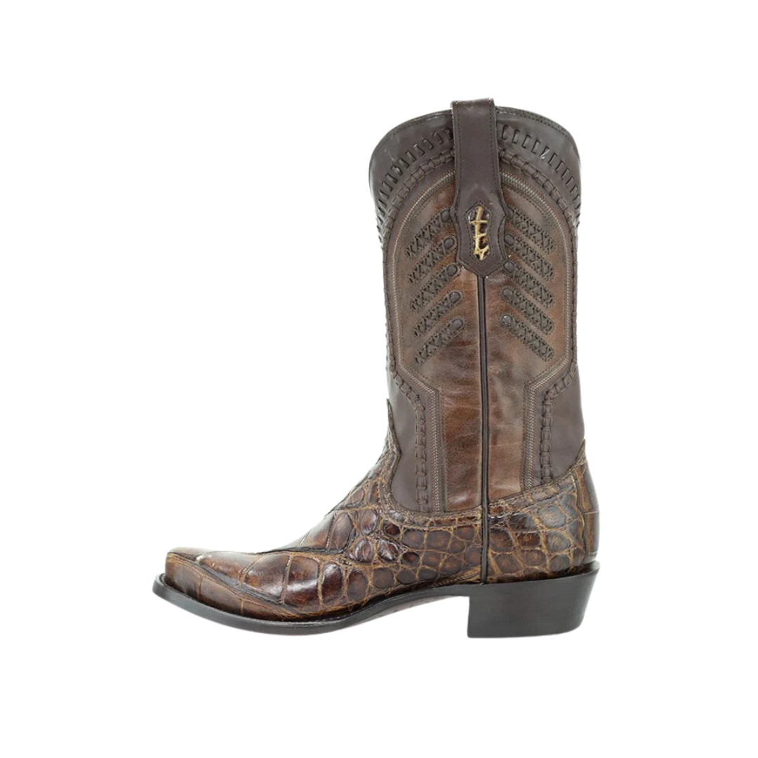 Corral Men's Jeremiah Alligator Whiskey Honey Brown Boots