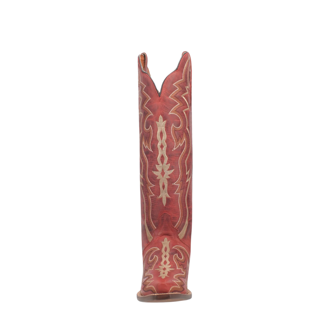 Dan Post Dingo Women's Red Leather Boots